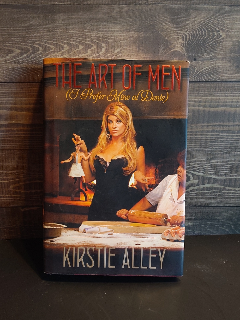 Kirstie Alley Autographed "The Art of Men" Hardcover Book